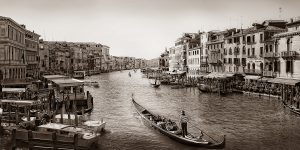 Schwarz Weiß Foto, SW-Foto, Fotoworkshop,Venedig, Kanal